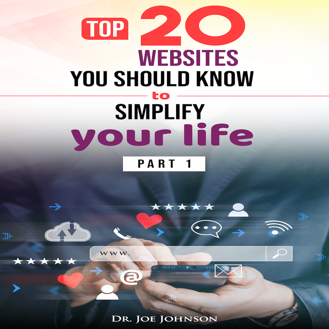 TOP 20 WEBSITES YOU SHOULD KNOW TO SIMPLIFY YOUR LIFE PART 1